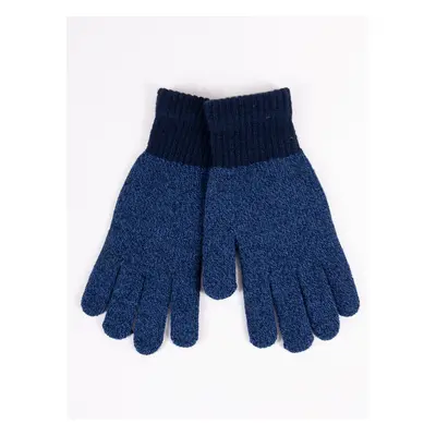 Yoclub Man's Gloves RED-0073F-AA50-001 Navy Blue