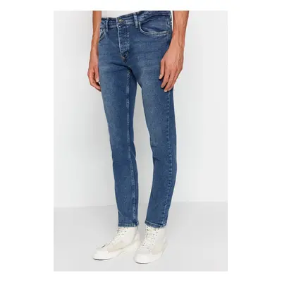 Trendyol Navy Blue Skinny Fit Jeans Denim Trousers