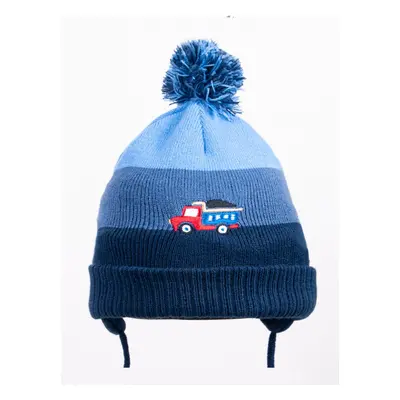 Yoclub Kids's Boy's Winter Hat CZZ-0425C-AA30 Navy Blue