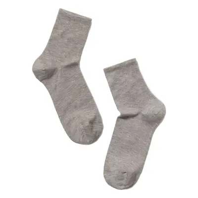 Conte Woman's Socks Grey-Beige