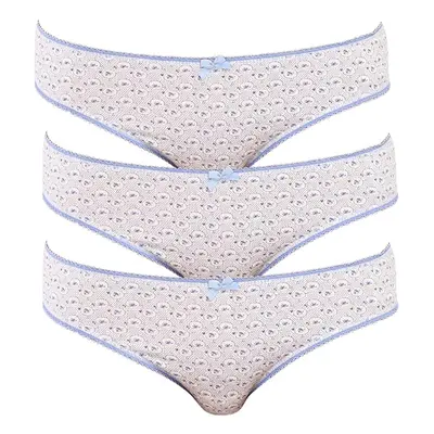 3PACK Ladies Panties Molvy blue