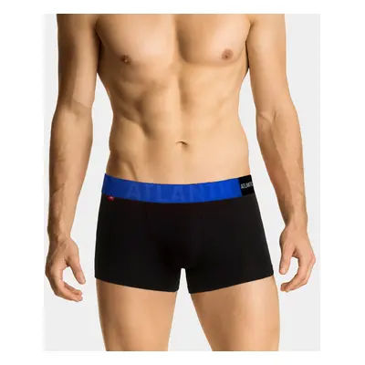 Boxer shorts Atlantic MH-1188/23 S-2XL black-blue