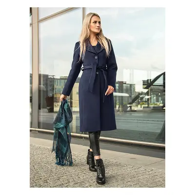 Gamstel Woman's Coat Kinga Navy Blue