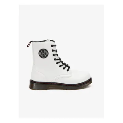 White Women's Ankle Boots Lee Cooper - Ladies