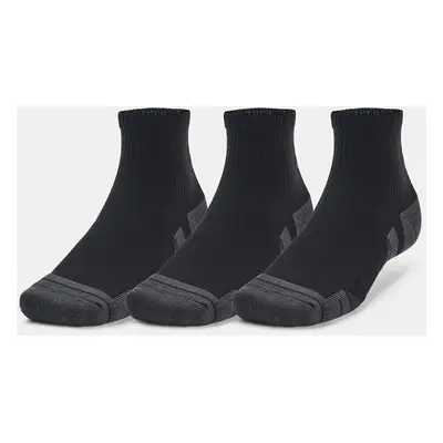 Under Armour Socks UA Performance Tech 3pk Qtr-BLK - unisex