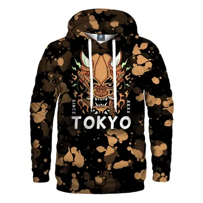 Aloha From Deer Unisex's Tokyo Oni Yellow Hoodie H-K AFD939