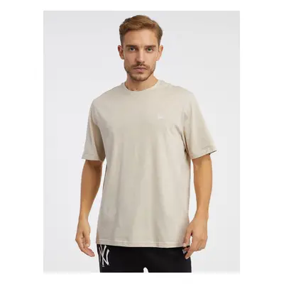 Beige Men's T-shirt New Era - Men