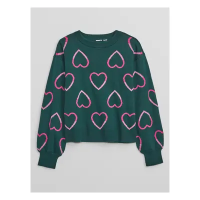 GAP Children's sweater heart pattern - Girls