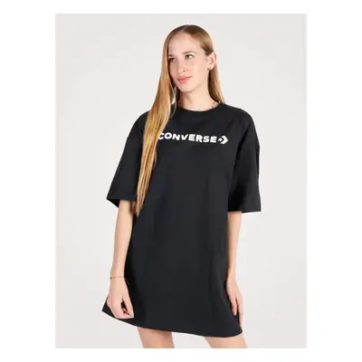 Black Women's Oversize T-Shirt Converse - Women