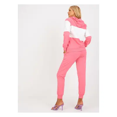 Pink and purple sweatshirt with sweatshirt