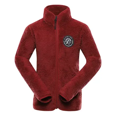 Children's sweatshirt supratherm ALPINE PRO FERADO merlot