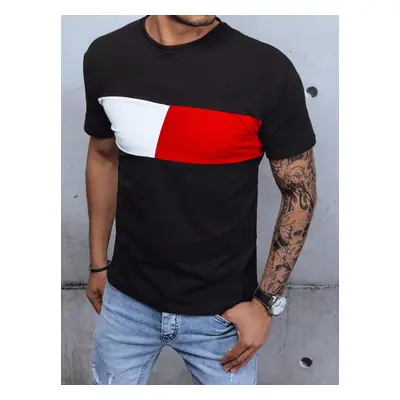 Dstreet black basic men's T-shirt