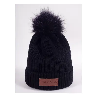 Yoclub Kids's Boys' Winter Pom Pom Hat CZZ-0506G-AA10