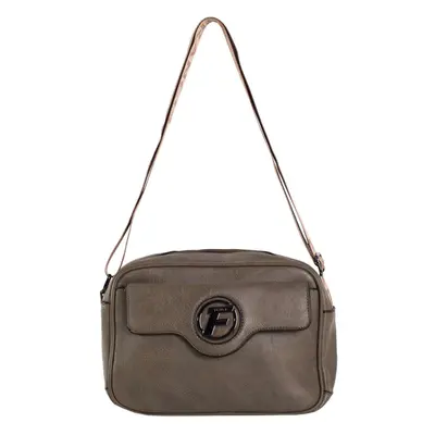 Khaki Women's Messenger Bag on a Wide Strap