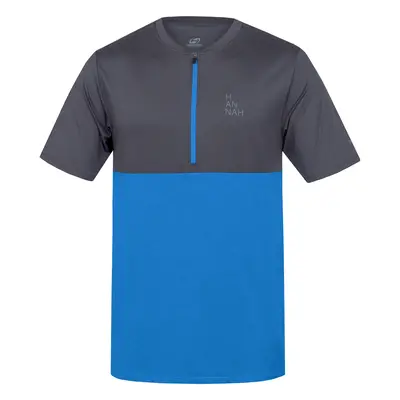 Men's T-shirt Hannah SANVI asphalt/french blue mel