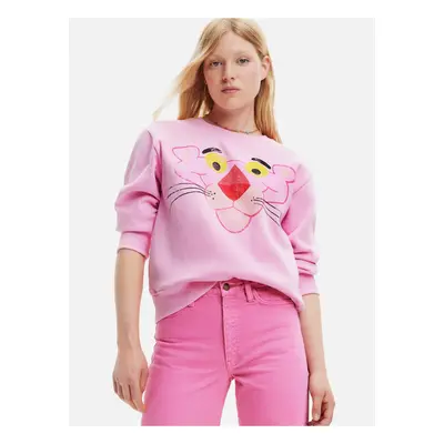 Desigual Pink Panther Womens Sweatshirt - Women