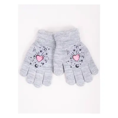 Yoclub Kids's Gloves RED-0012G-AA5A-022