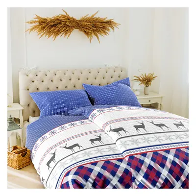 Edoti Xmass 2D flannel bedding A776