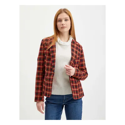 Orsay Black-red ladies plaid jacket - Ladies