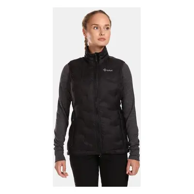 Women's insulated vest Kilpi NAI-W Black