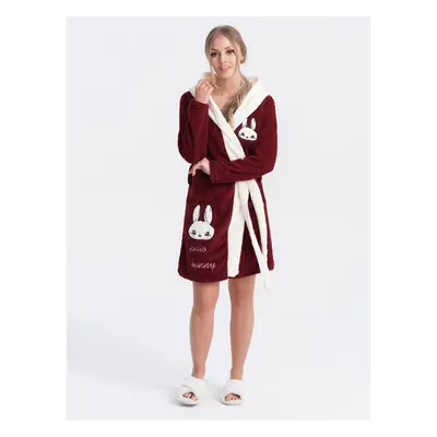 Edoti Women's bathrobe UL