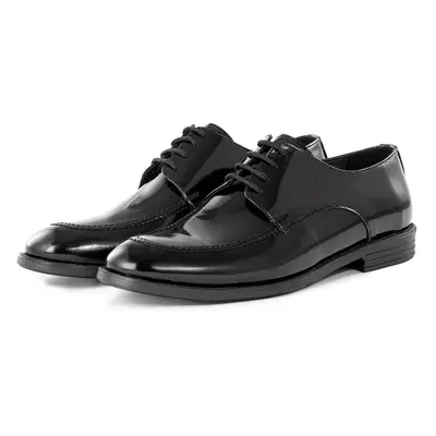 Ducavelli Tira Genuine Leather Men's Classic Shoes, Derby Classic Shoes, Lace-Up Classic Shoes.