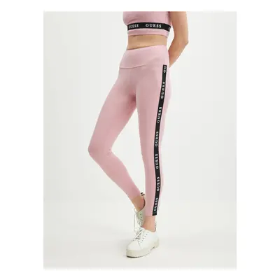 Light pink Womens Sport Leggings Guess Aline - Women