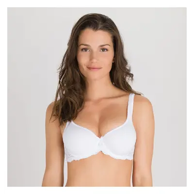 PLAYTEX FLOWER ELEGANCE UNDERWIRE BRA - Women's bra with bones - white