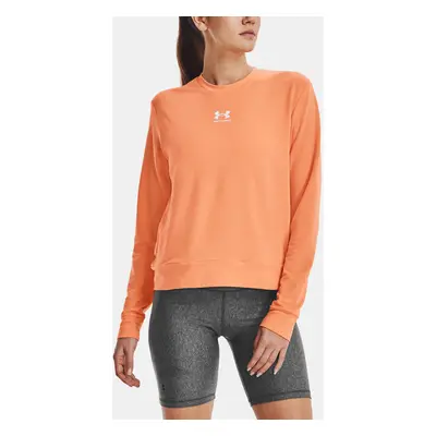 Under Armour T-Shirt Rival Terry Crew-ORG - Women