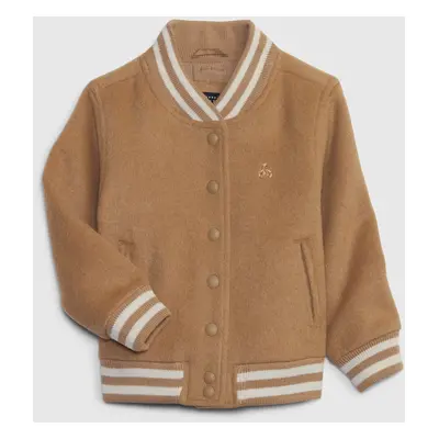 GAP Kids' wool bomber jacket - girls