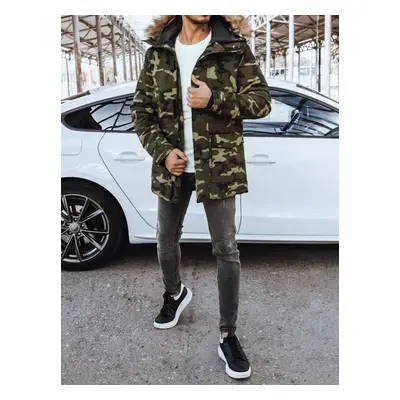 Men's Winter Camo Hooded Jacket Dstreet