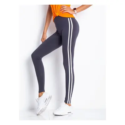 Női leggings Fashionhunters Striped