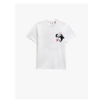 Koton Kung Fu Panda T-Shirt Licensed Printed Crewneck