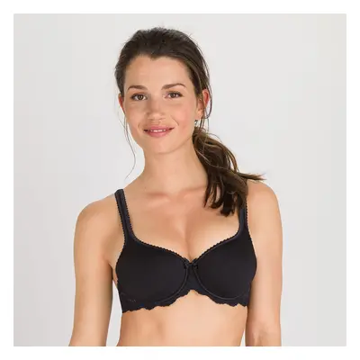 PLAYTEX FLOWER ELEGANCE UNDERWIRE BRA - Women's bra with bones - black