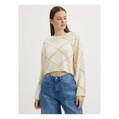 Cream Women's Sweater Noisy May June - Women