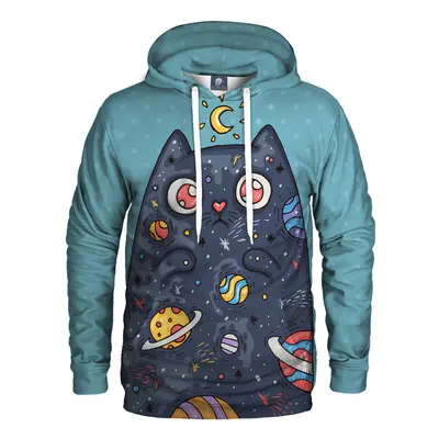 Aloha From Deer Unisex's Space Cat Hoodie H-K AFD351