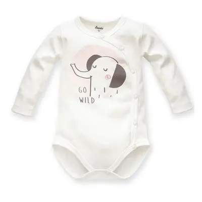 Pinokio Kids's Wild Animals gombos longsleeve bodysuit