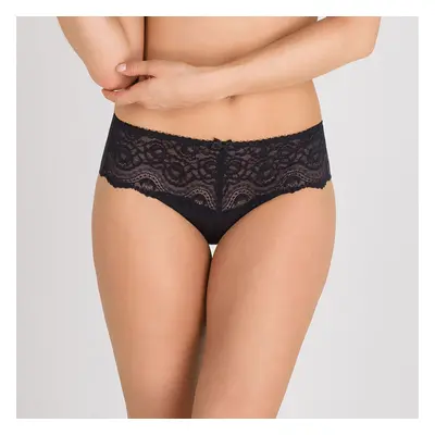 PLAYTEX FLOWER ELEGANCE MIDI - Women's lace panties (boxers) - black