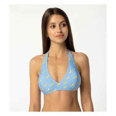 Aloha From Deer Woman's Banana Heaven Halter Neck Bikini Top BTH AFD098