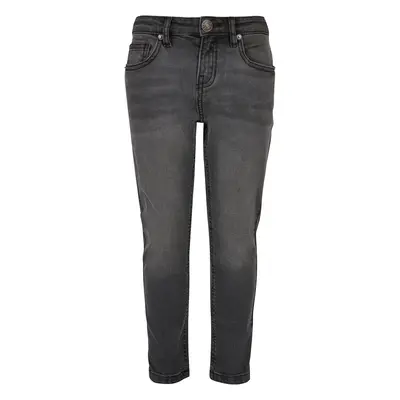 Boys' Stretch Denim Pants Black Washed