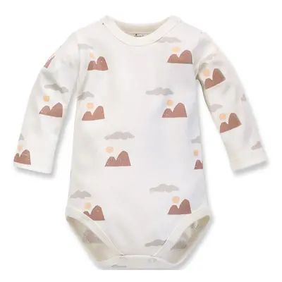 Pinokio Kids's Dreamer Longsleeve Bodysuit Ecru / Minta