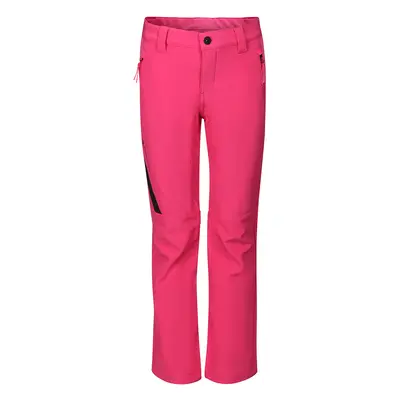 Children's softshell pants ALPINE PRO HURFO cabaret