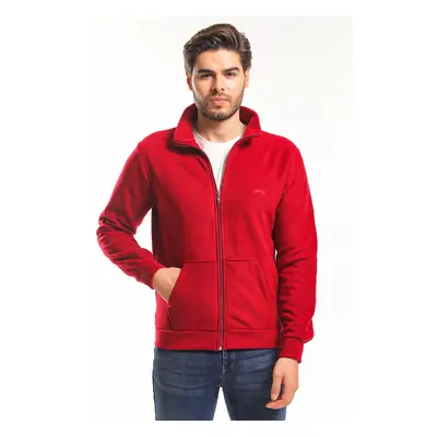 Slazenger Sansa Men's Fleece Claret Red