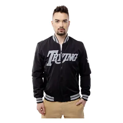 Men's Baseball Jacket GLANO - Black