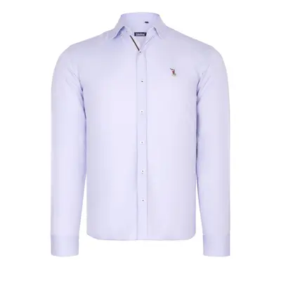 G674 DEWBERRY MENS SHIRT-LILAC