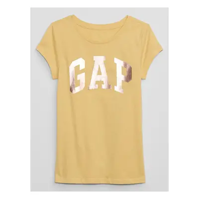 GAP Children's T-shirt with metallic logo - Girls