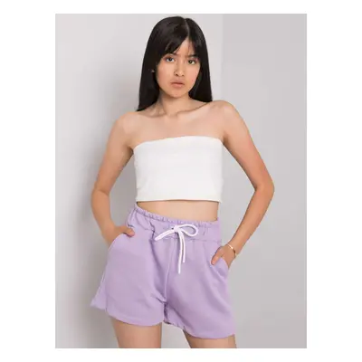 Light purple Casual Shorts Reya RUE PARIS