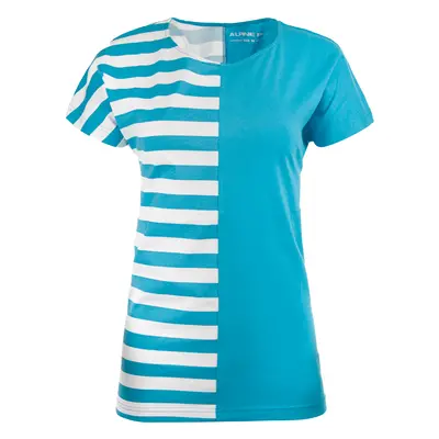 Women's T-shirt ALPINE PRO HOOTEDA bluebird