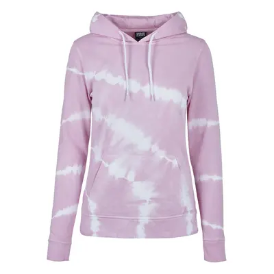 Women's Dye Hoody Tie Pink