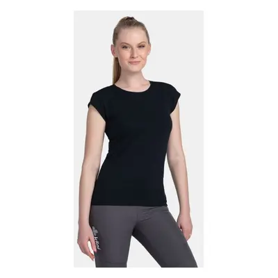 Women's cotton T-shirt Kilpi PROMO-W Black